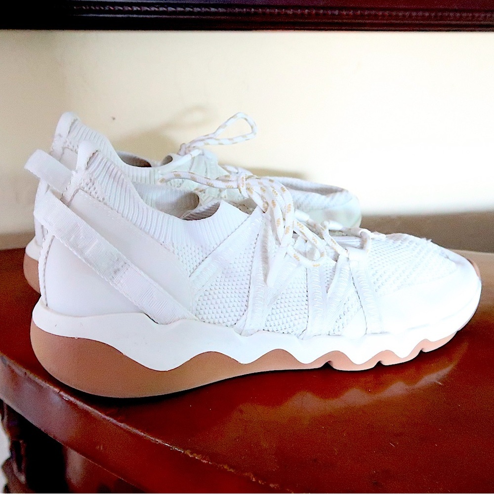 Field Knit Sneakers White Mens Size 11
